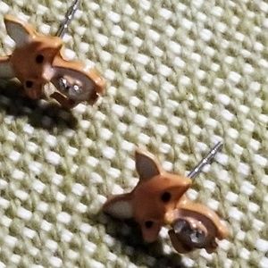 NEW Cute Fox Stud Earrings